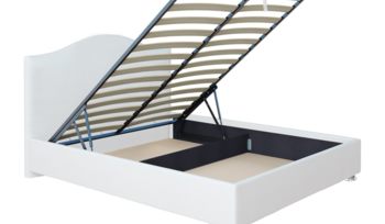 Кровать двуспальная Промтекс-Ориент Ренса Luxa Milk с подъемным механизмом