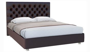 Кровать 80х200 см Промтекс-Ориент Tweeden 120 Сонте коричневый (с основанием)