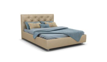 Кровать Аскона Marlena Велюр Casanova Beige (с основанием)