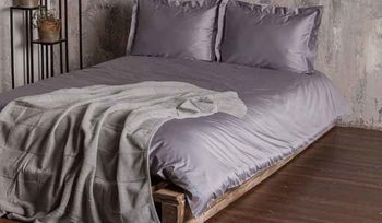 Комплект постельного белья Luxberry DAILY BEDDING стальной