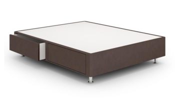 Кровать Коричневые Lonax Box Drawer 2 ящика стандарт Коричневый